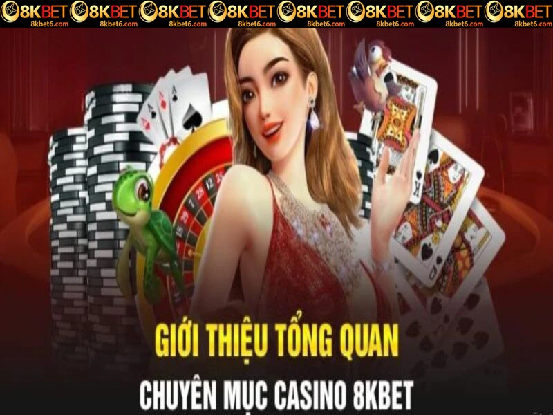 Tổng hợp thông tin cơ bản về chuyên mục casino 8KBET