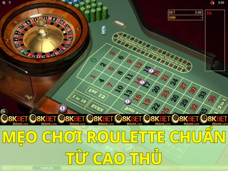 Mẹo chơi Roulette cực đỉnh đến từ các chuyên gia